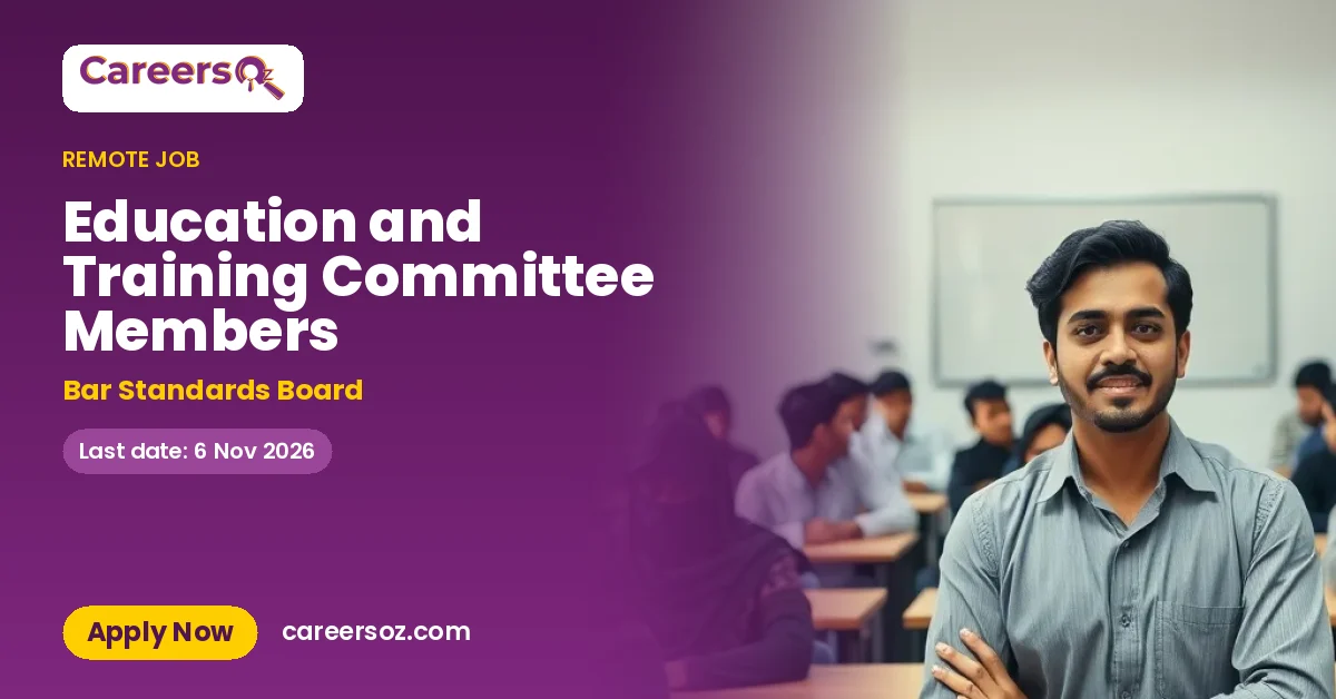 Education and Training Committee Members – Bar Standards Board
