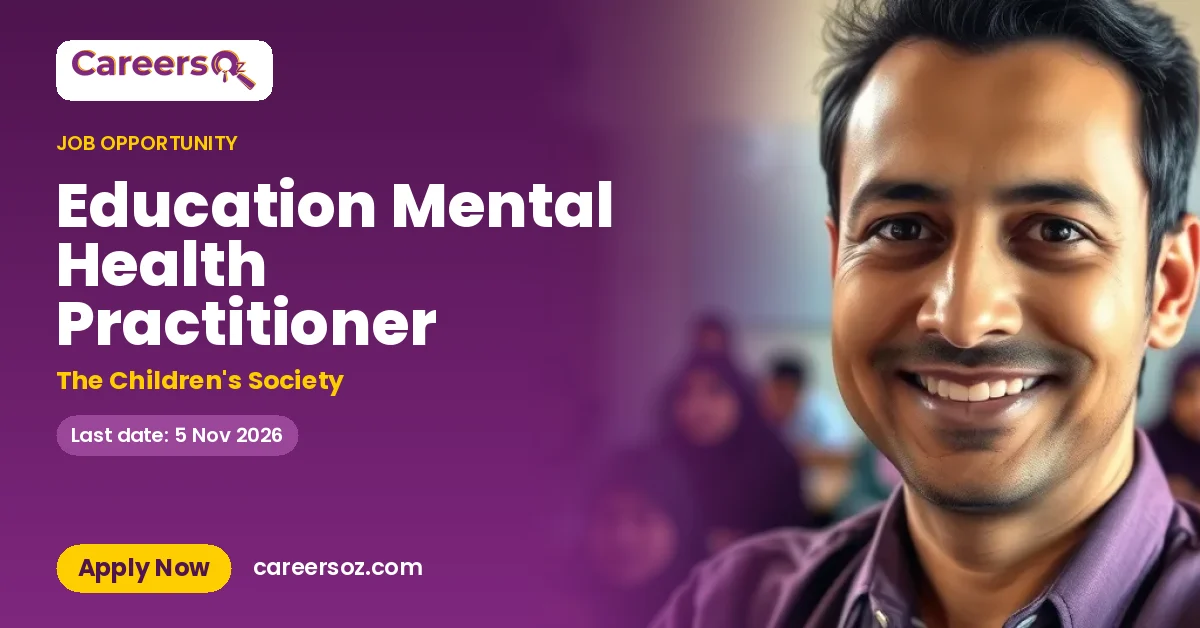 Education Mental Health Practitioner – The Children's Society