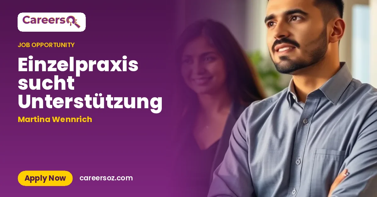 Einzelpraxis sucht Unterstützung – Martina Wennrich