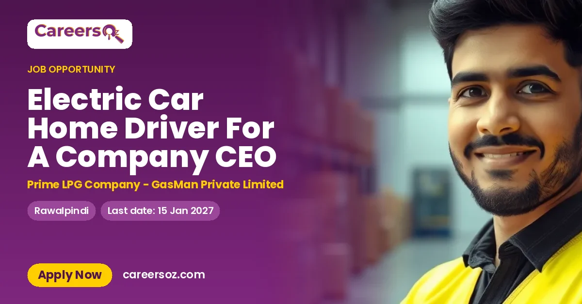 Electric Car Home Driver For A Company CEO – Prime LPG Company - GasMan Private Limited