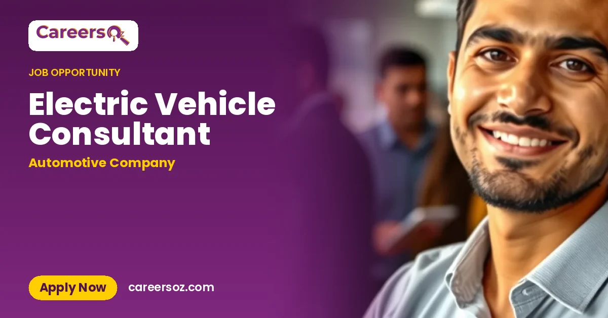 Electric Vehicle Consultant – Automotive Company
