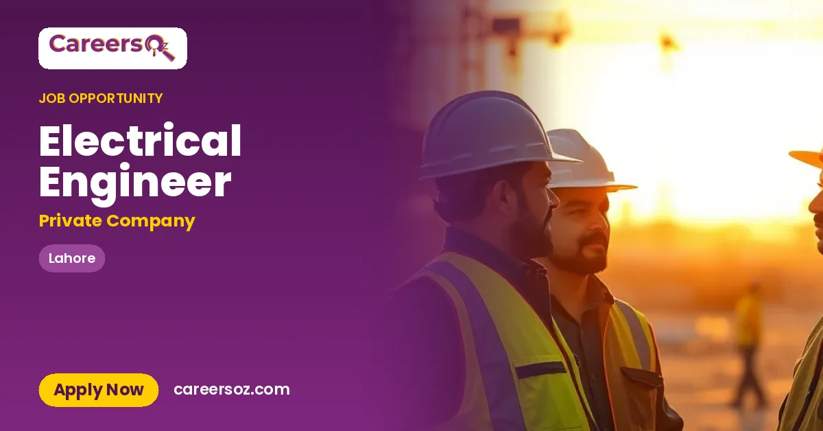 Electrical Engineer – Private Company