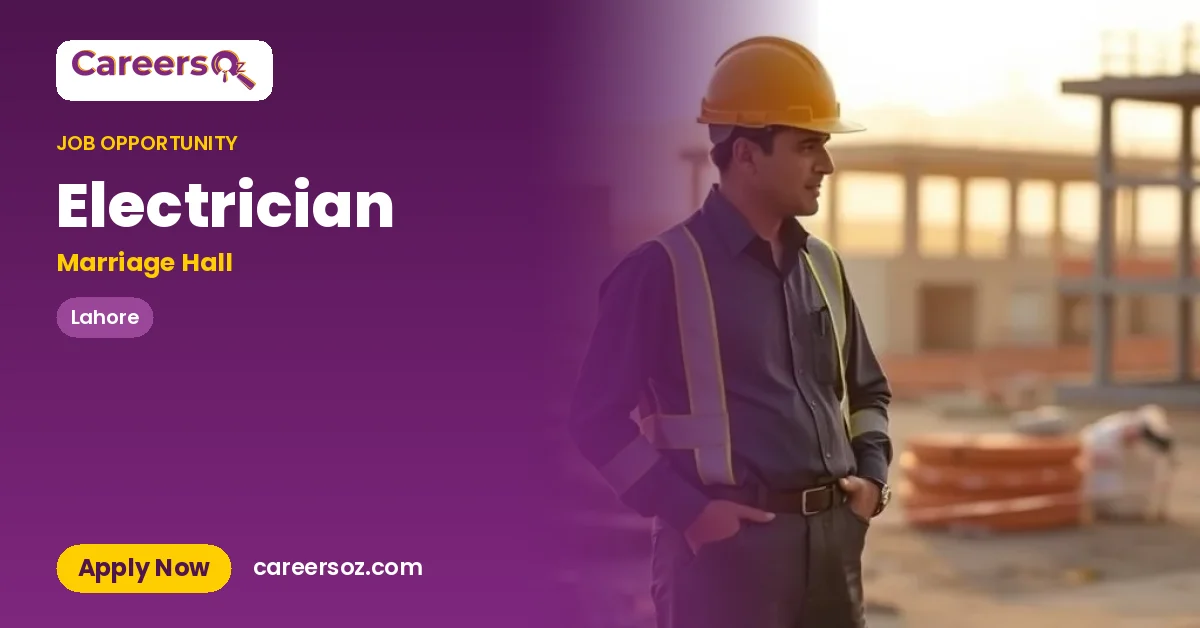 Electrician – Marriage Hall