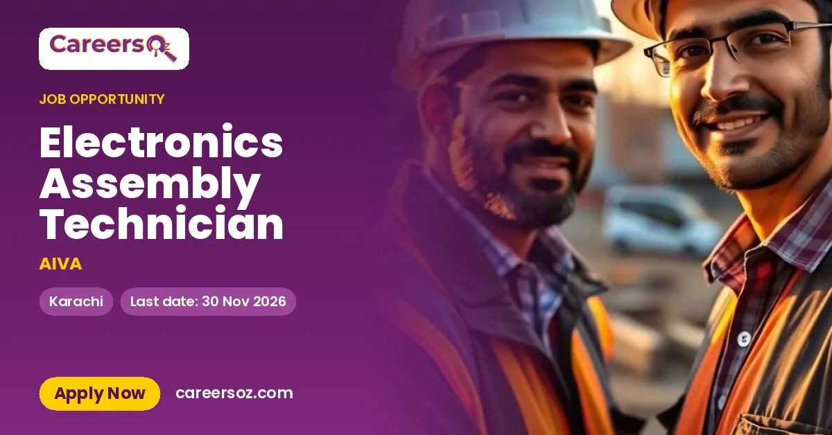 Electronics Assembly Technician – AIVA