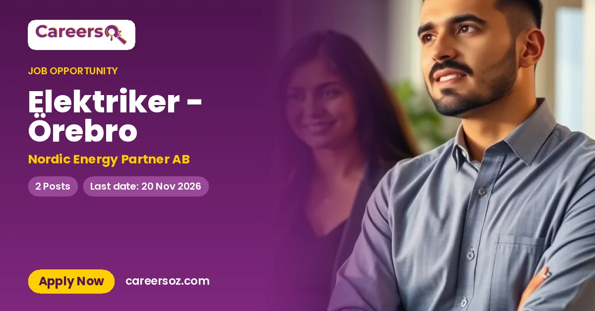 Elektriker - Örebro – Nordic Energy Partner AB