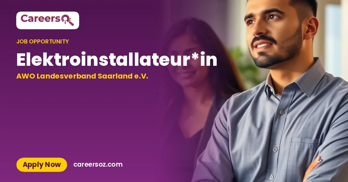 Elektroinstallateur*in – AWO Landesverband Saarland e.V.