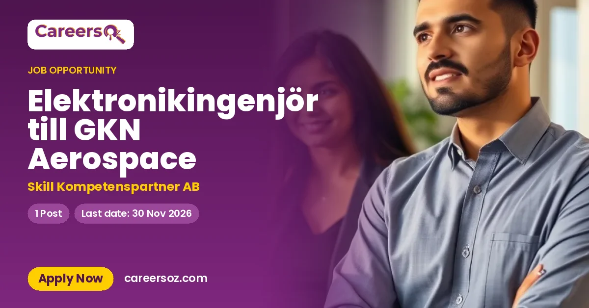 Elektronikingenjör till GKN Aerospace – Skill Kompetenspartner AB
