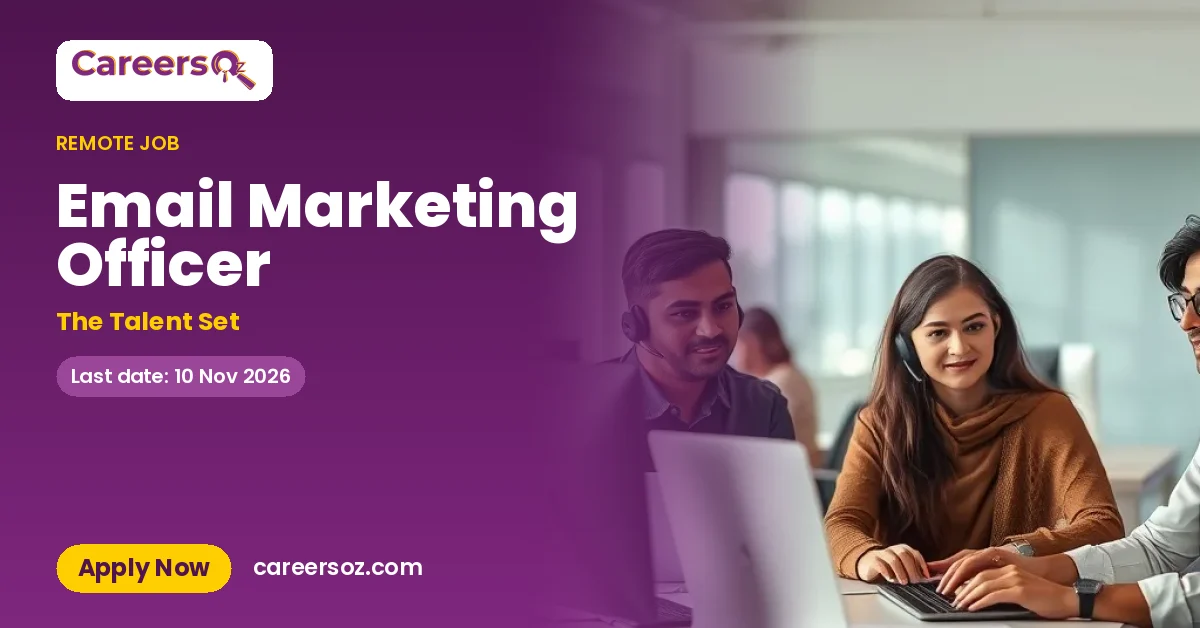 Email Marketing Officer – The Talent Set