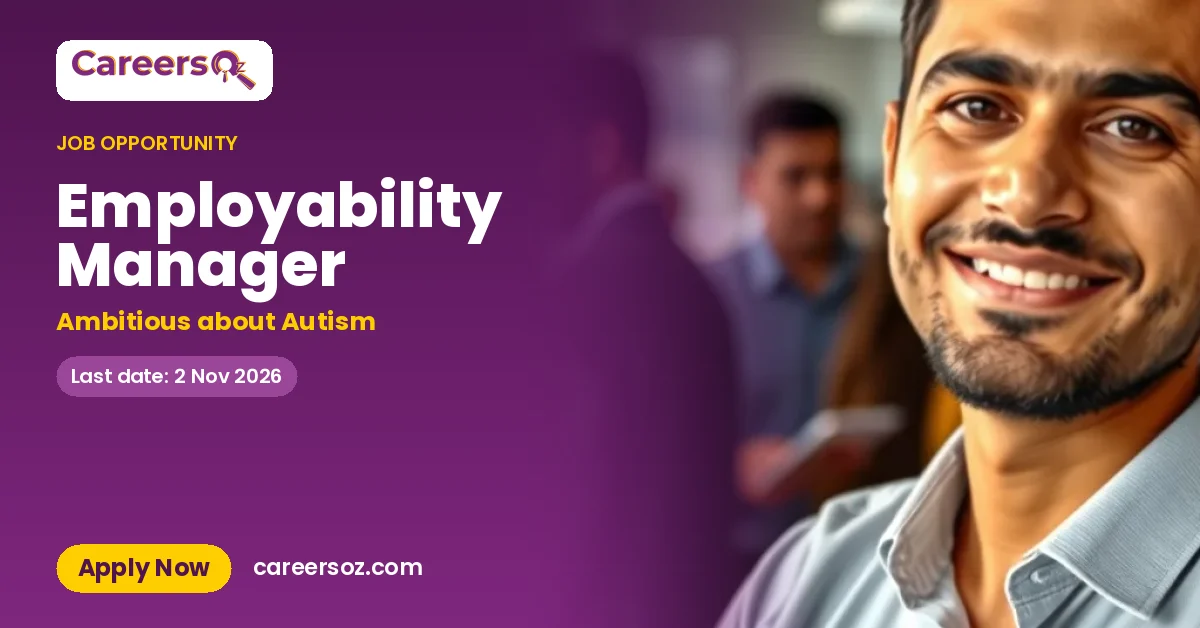 Employability Manager – Ambitious about Autism