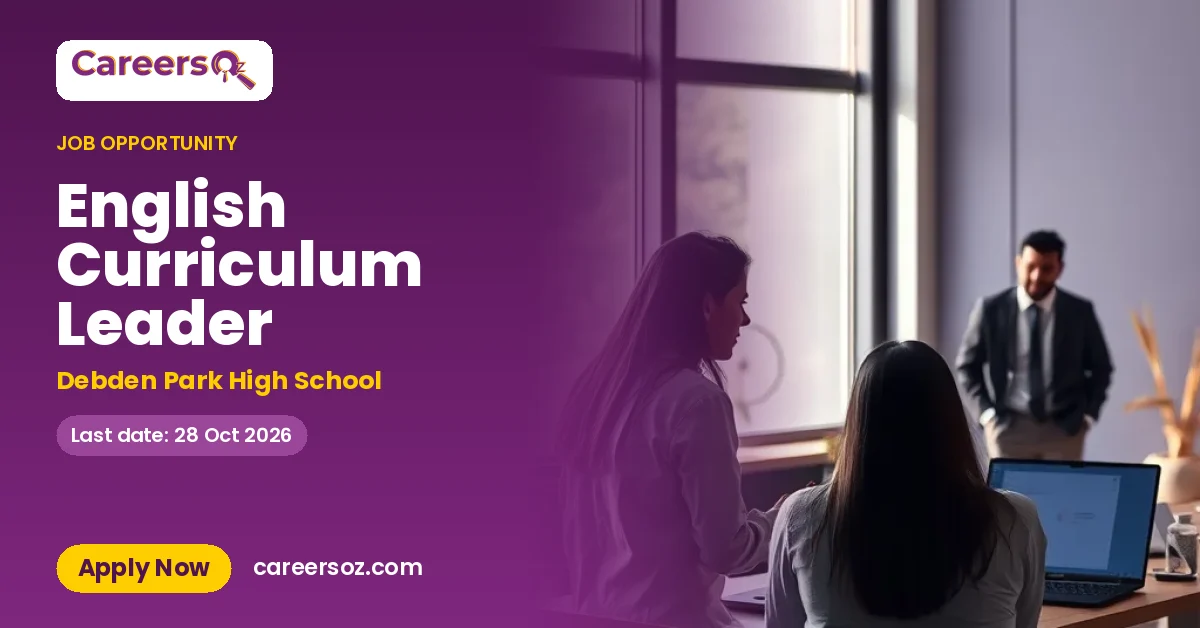 English Curriculum Leader – Debden Park High School