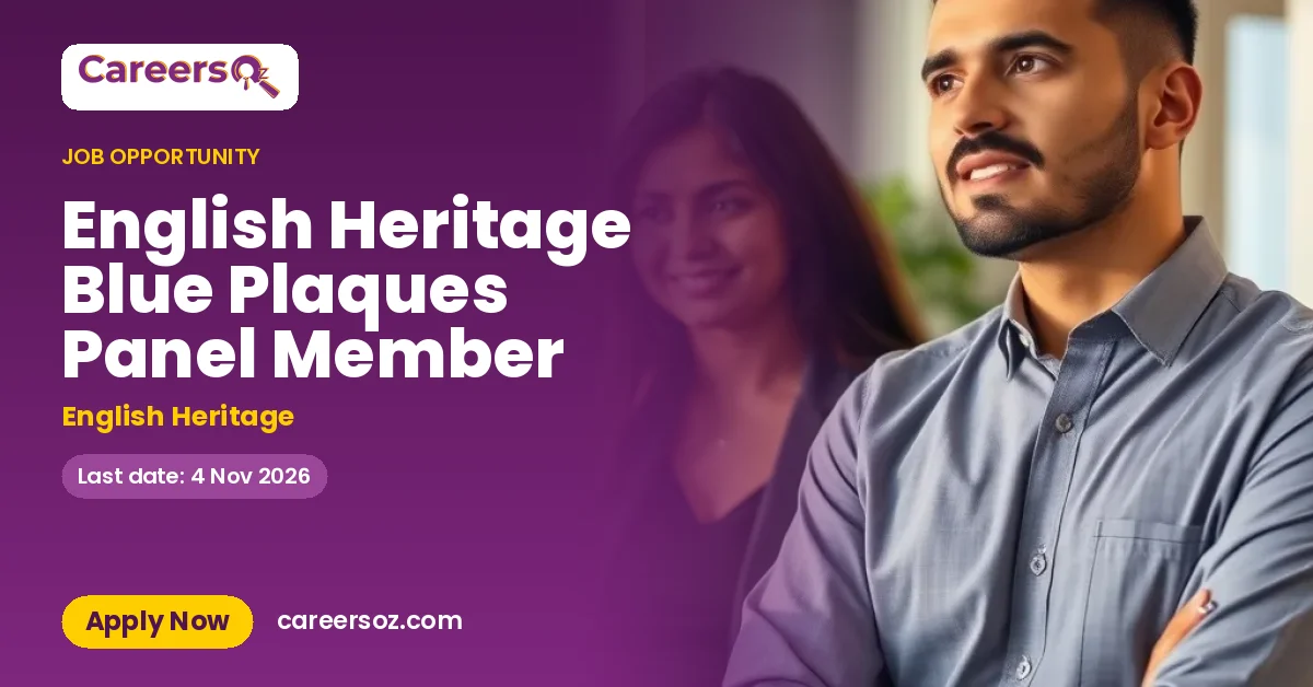 English Heritage Blue Plaques Panel Member – English Heritage