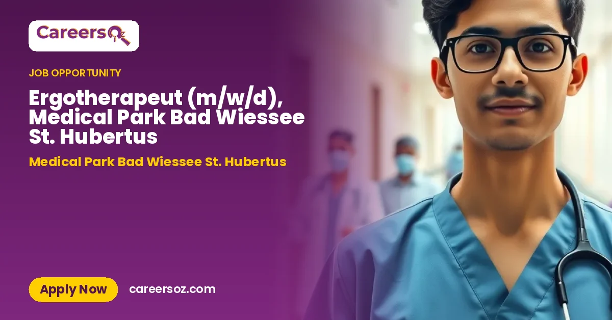 Ergotherapeut (m/w/d), Medical Park Bad Wiessee St. Hubertus – Medical Park Bad Wiessee St. Hubertus