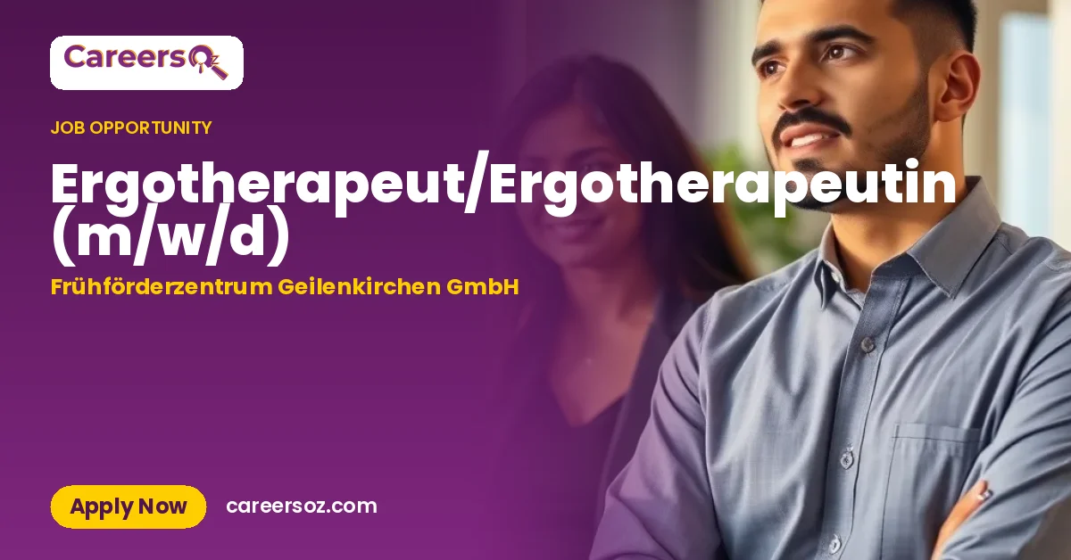 Ergotherapeut/Ergotherapeutin (m/w/d) – Frühförderzentrum Geilenkirchen GmbH