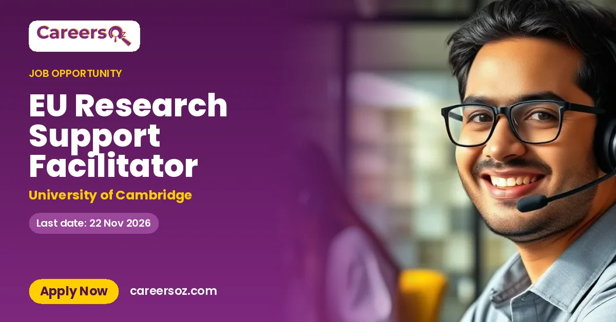 EU Research Support Facilitator – University of Cambridge