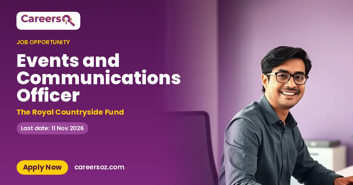 Events and Communications Officer – The Royal Countryside Fund