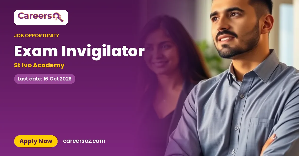 Exam Invigilator – St Ivo Academy