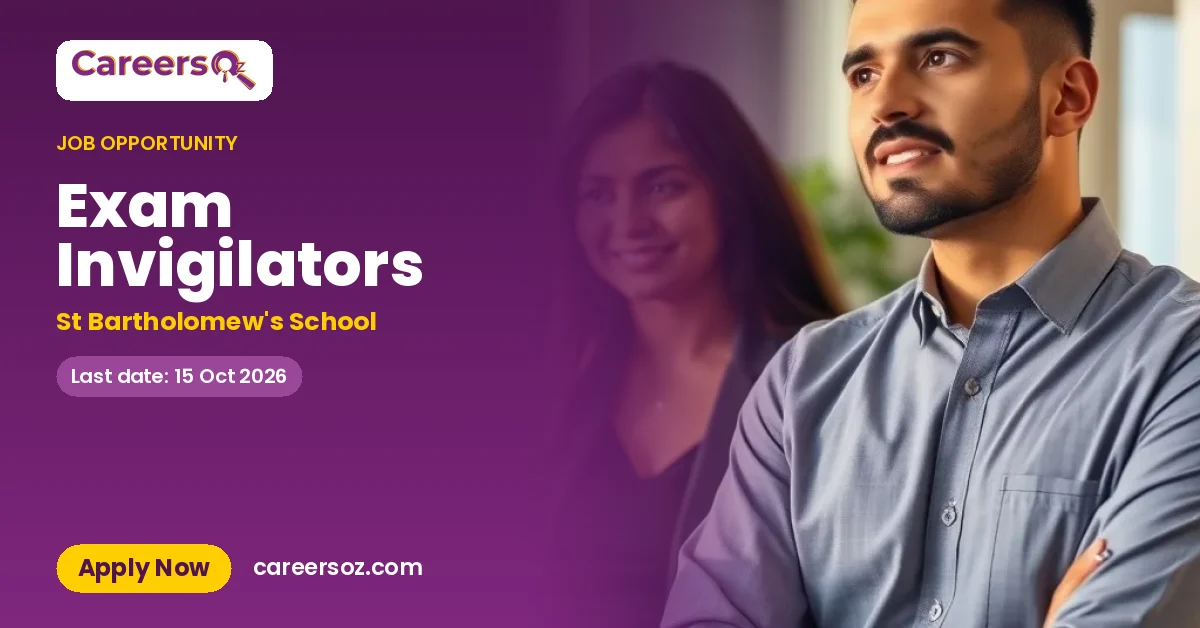 Exam Invigilators – St Bartholomew's School