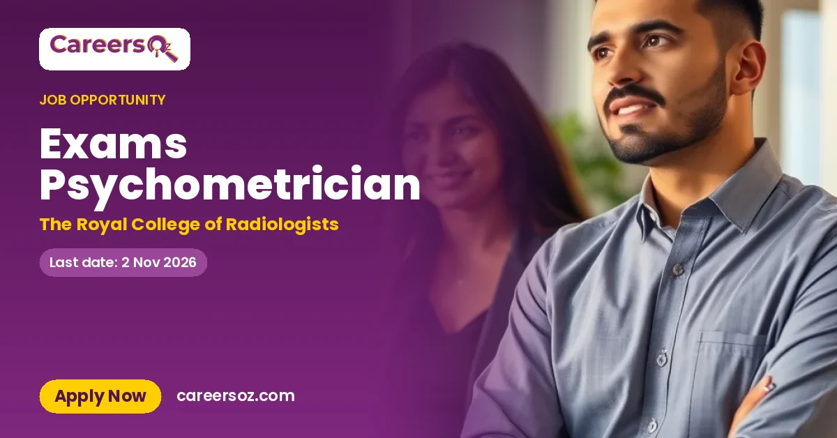 Exams Psychometrician – The Royal College of Radiologists