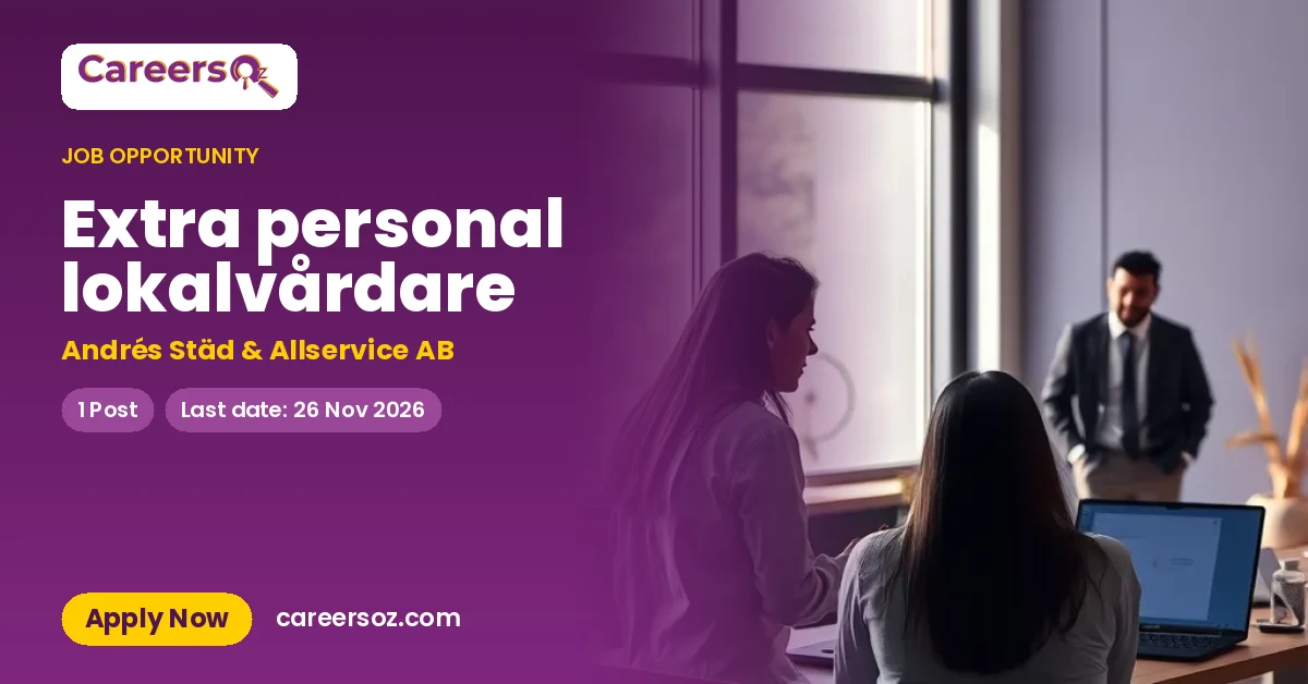 Extra personal lokalvårdare – Andrés Städ & Allservice AB