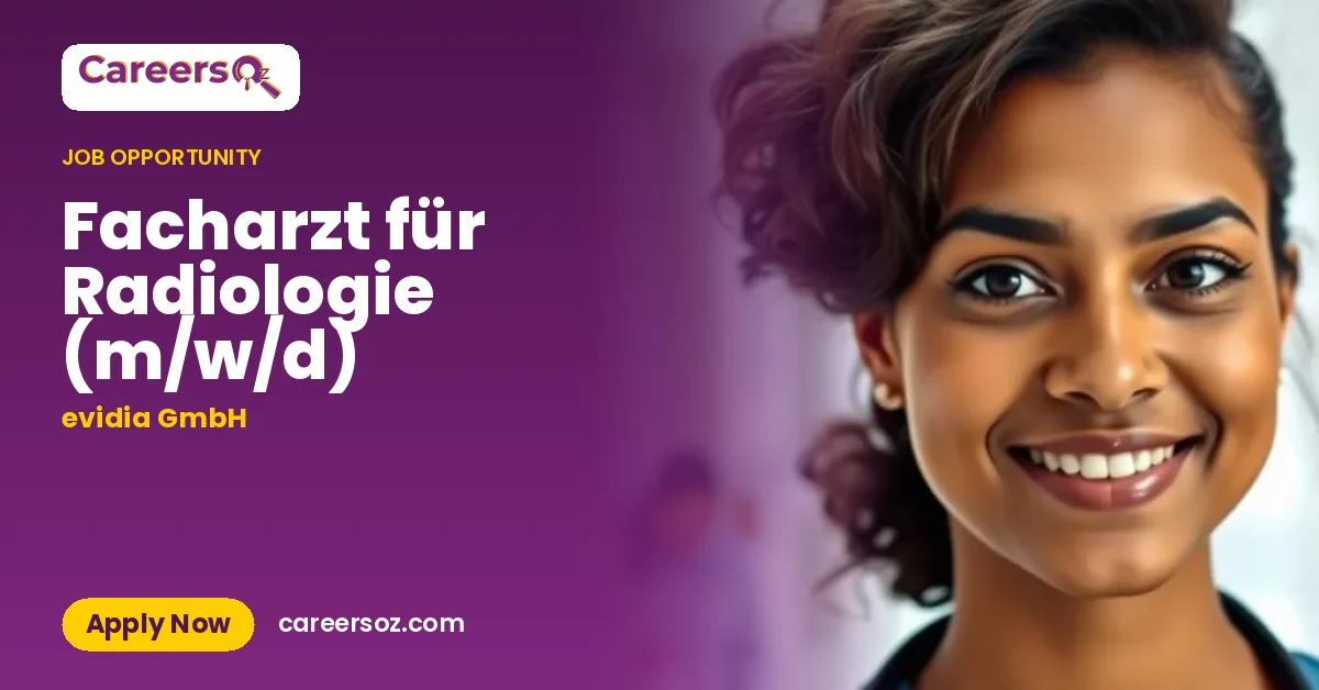 Facharzt für Radiologie (m/w/d) – evidia GmbH