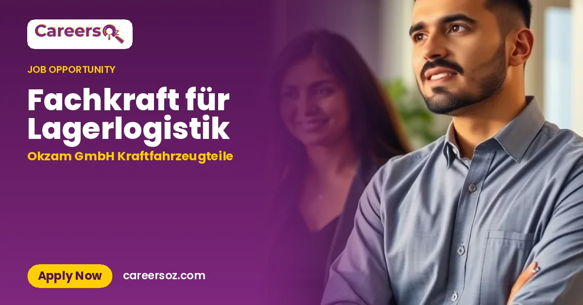 Fachkraft für Lagerlogistik – Okzam GmbH Kraftfahrzeugteile