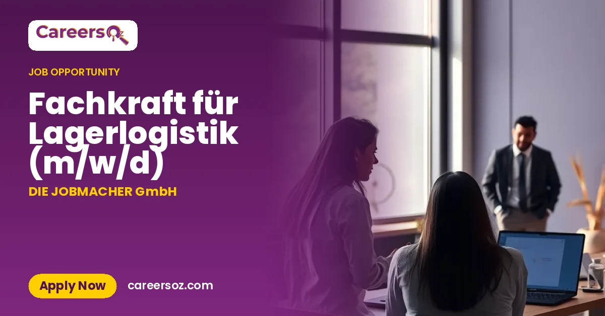 Fachkraft für Lagerlogistik (m/w/d) – DIE JOBMACHER GmbH