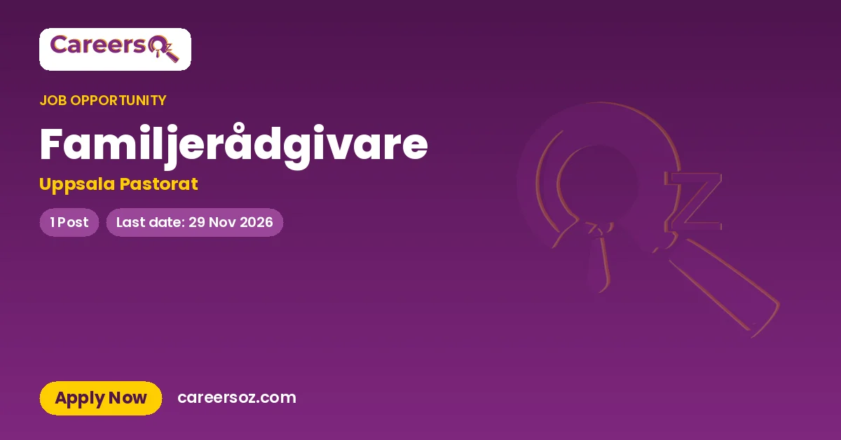 Familjerådgivare – Uppsala Pastorat