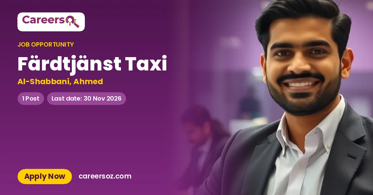 Färdtjänst Taxi – Al-Shabbani, Ahmed