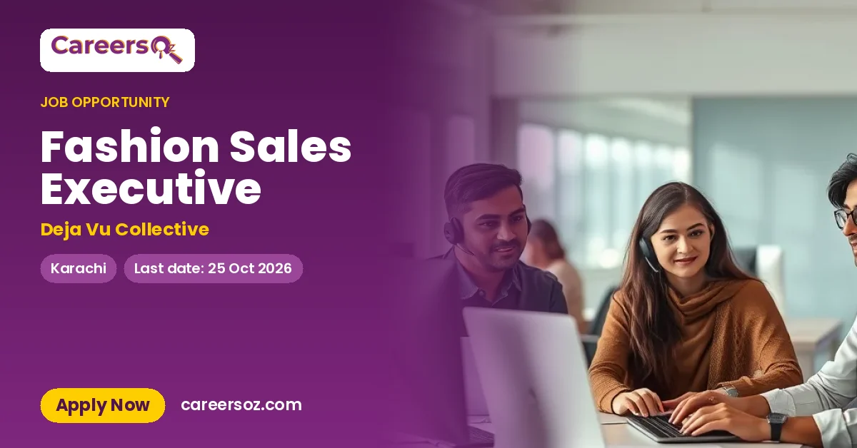 Fashion Sales Executive – Deja Vu Collective