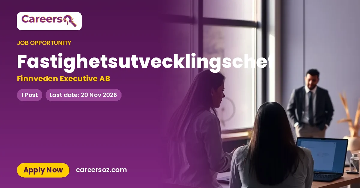 Fastighetsutvecklingschef – Finnveden Executive AB