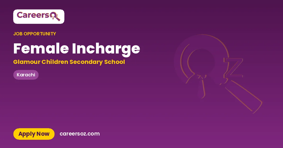 Female Incharge – Glamour Children Secondary School