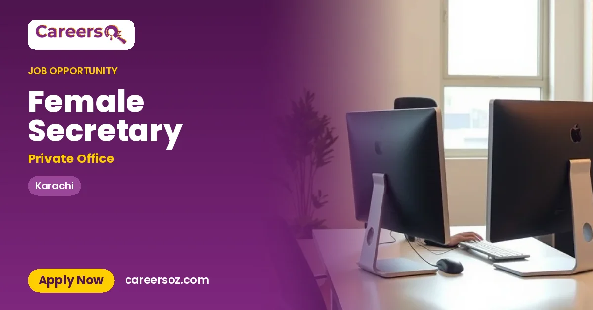 Female Secretary – Private Office