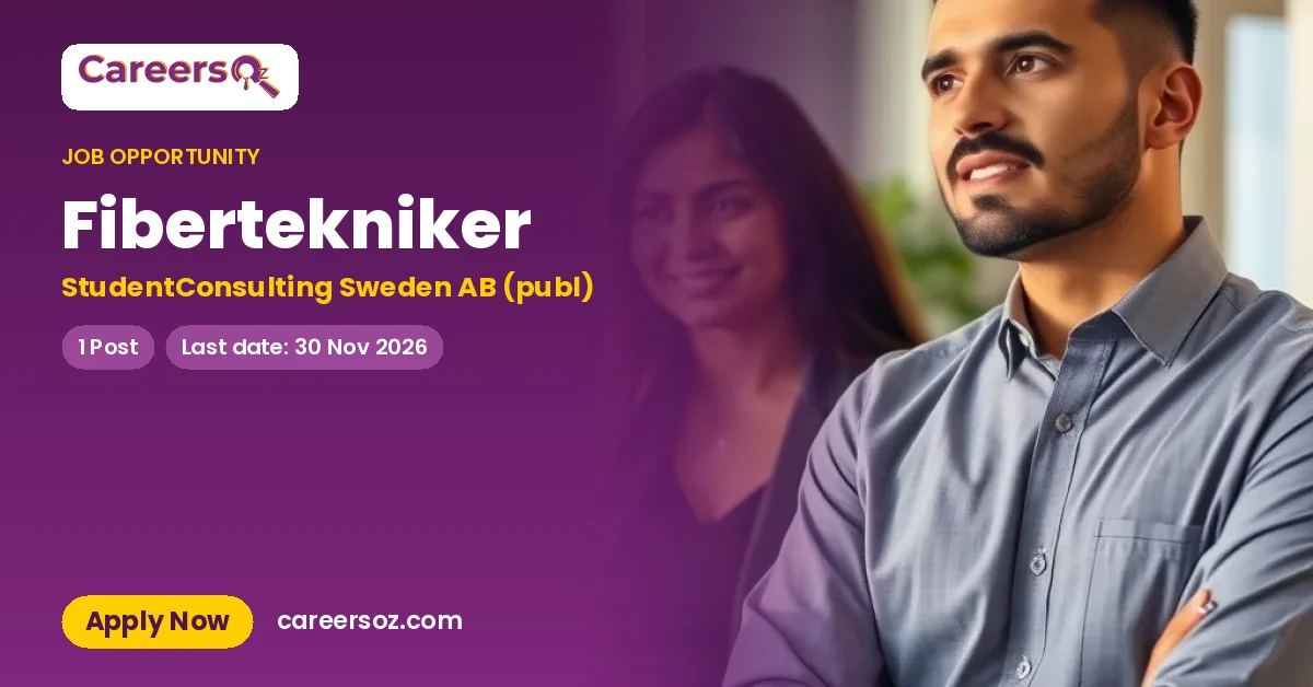 Fibertekniker – StudentConsulting Sweden AB (publ)