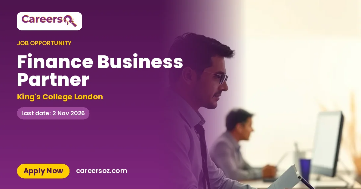 Finance Business Partner – King's College London