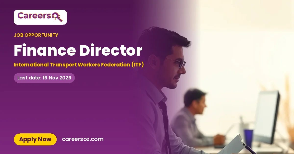 Finance Director – International Transport Workers Federation (ITF)
