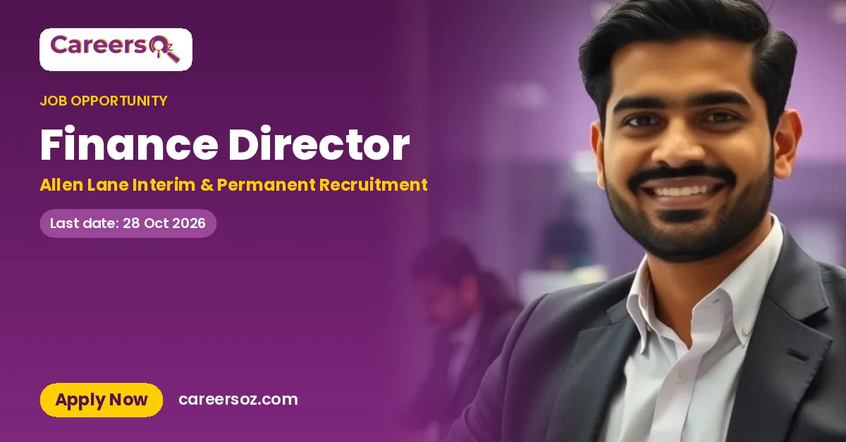 Finance Director – Allen Lane Interim & Permanent Recruitment