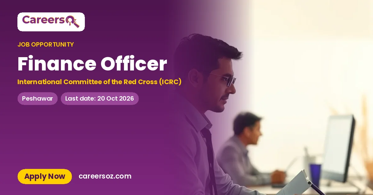 Finance Officer – International Committee of the Red Cross (ICRC)