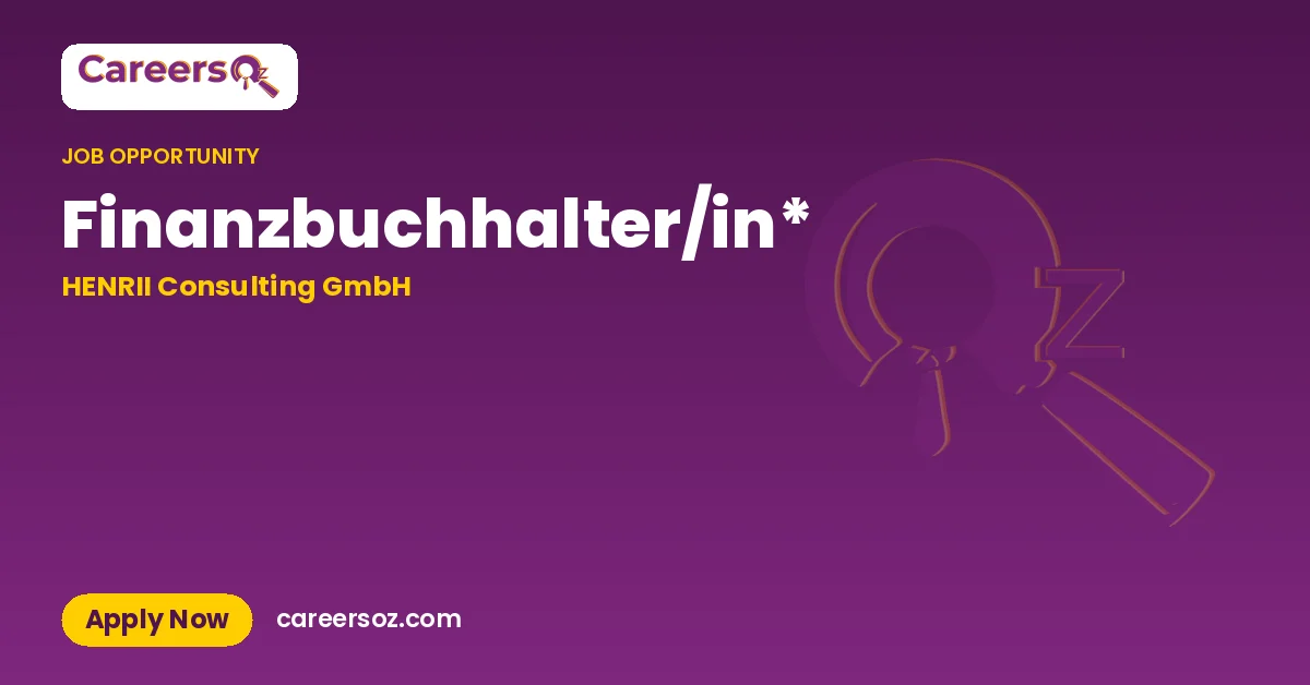 Finanzbuchhalter/in* – HENRII Consulting GmbH