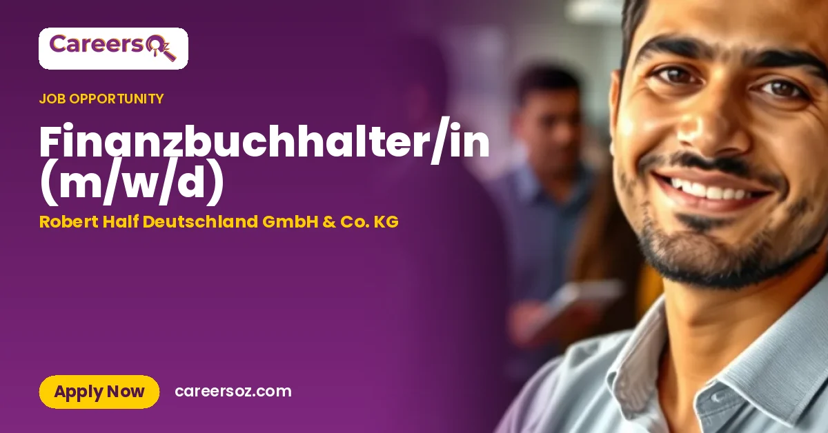 Finanzbuchhalter/in (m/w/d) – Robert Half Deutschland GmbH & Co. KG
