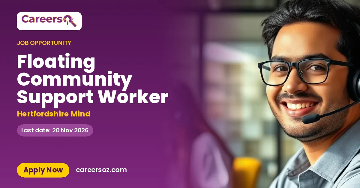 Floating Community Support Worker – Hertfordshire Mind