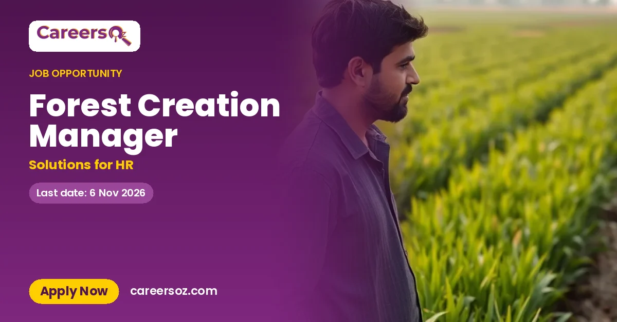 Forest Creation Manager – Solutions for HR
