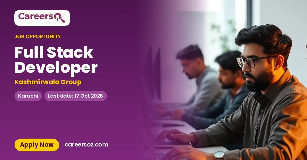Full Stack Developer – Kashmirwala Group