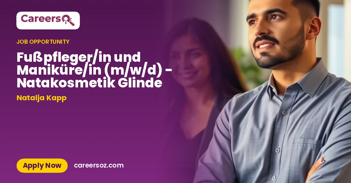 Fußpfleger/in und Maniküre/in (m/w/d) - Natakosmetik Glinde – Natalja Kapp