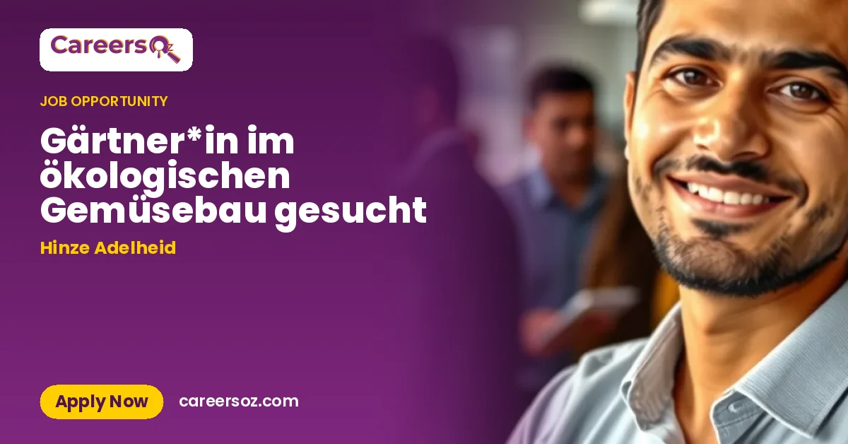 Gärtner*in im ökologischen Gemüsebau gesucht – Hinze Adelheid
