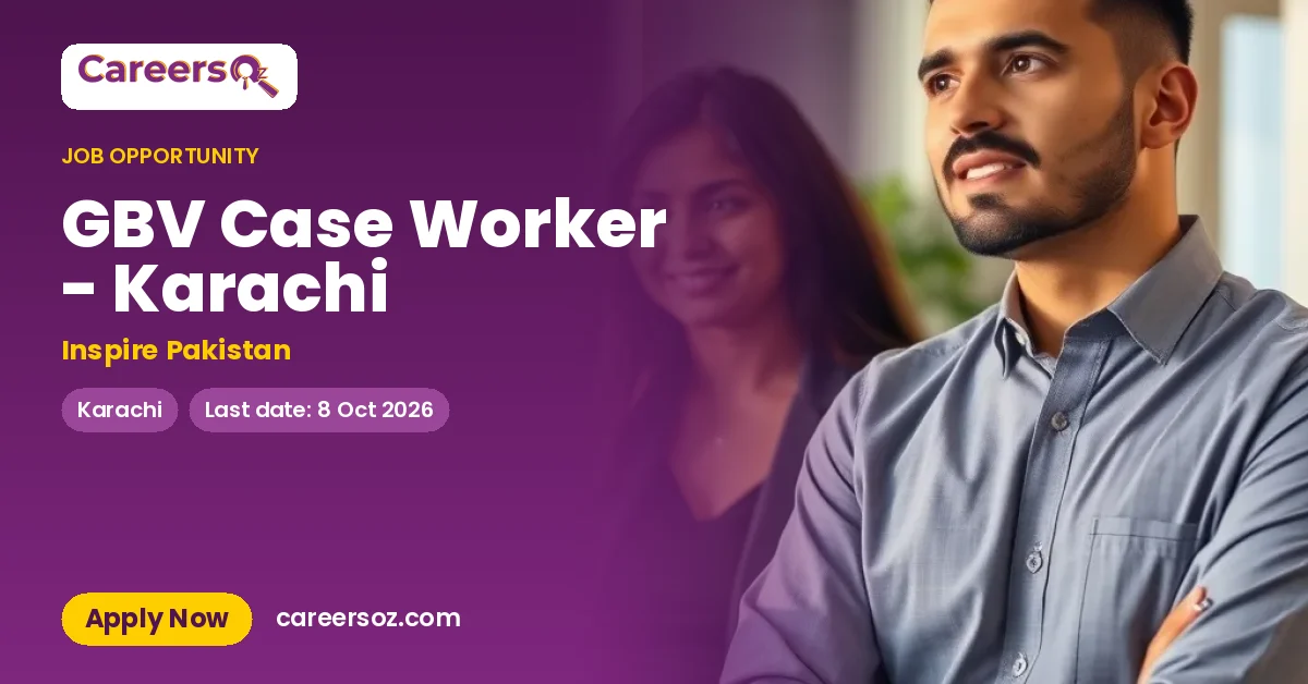 GBV Case Worker - Karachi – Inspire Pakistan