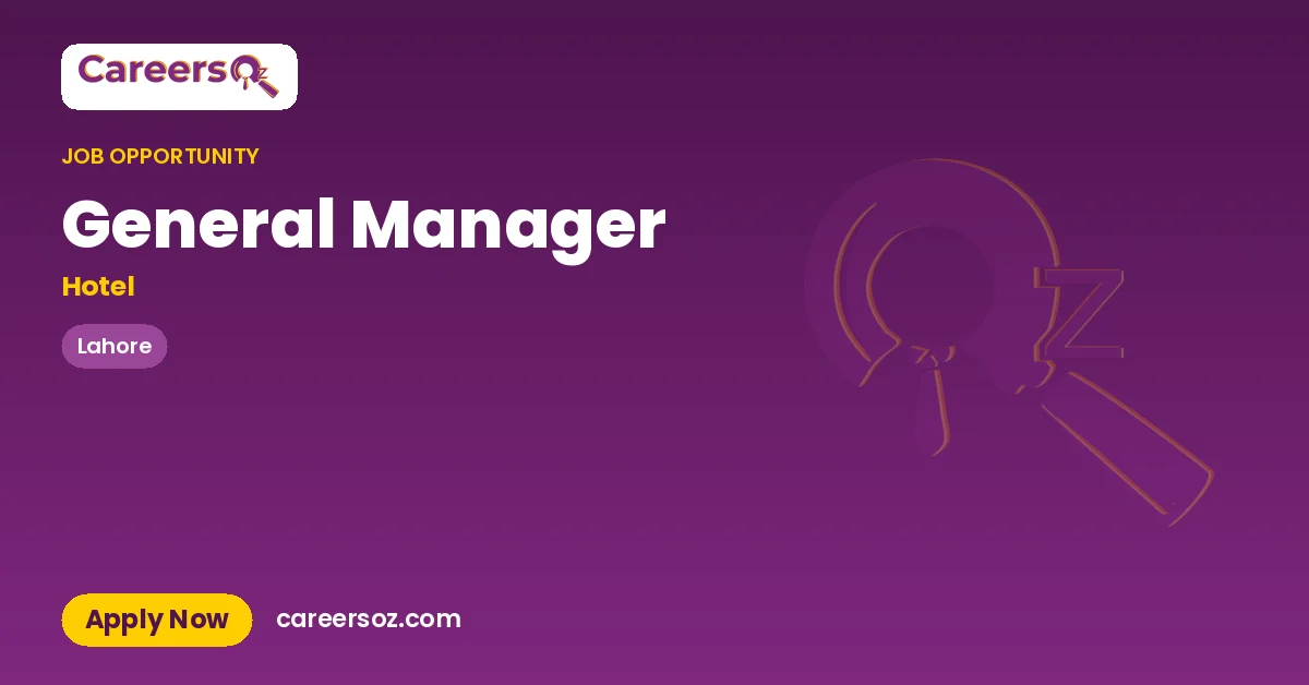 General Manager – Hotel