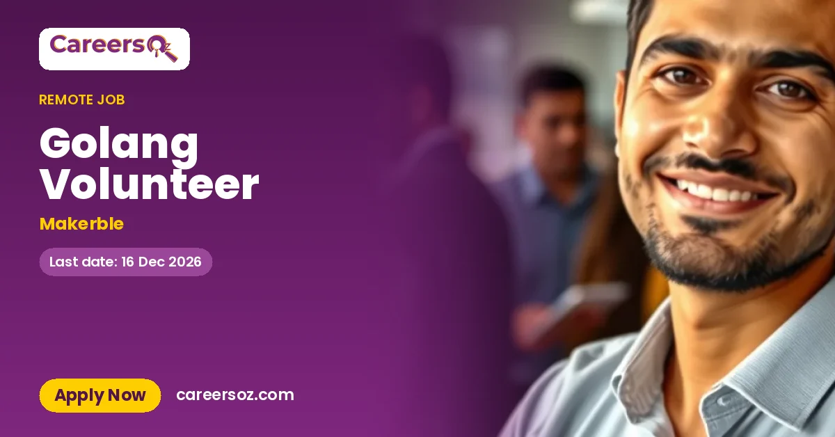 Golang Volunteer – Makerble