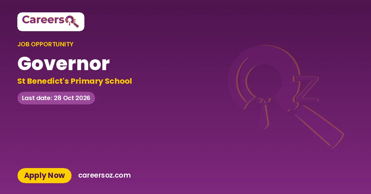 Governor – St Benedict's Primary School