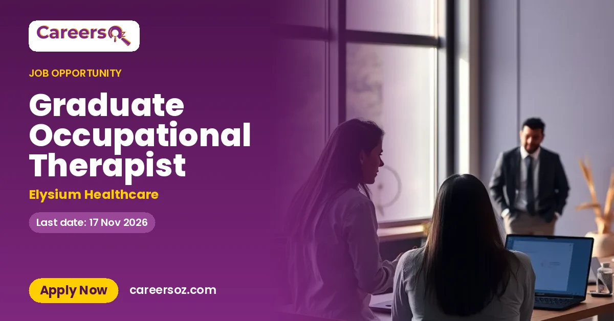 Graduate Occupational Therapist – Elysium Healthcare