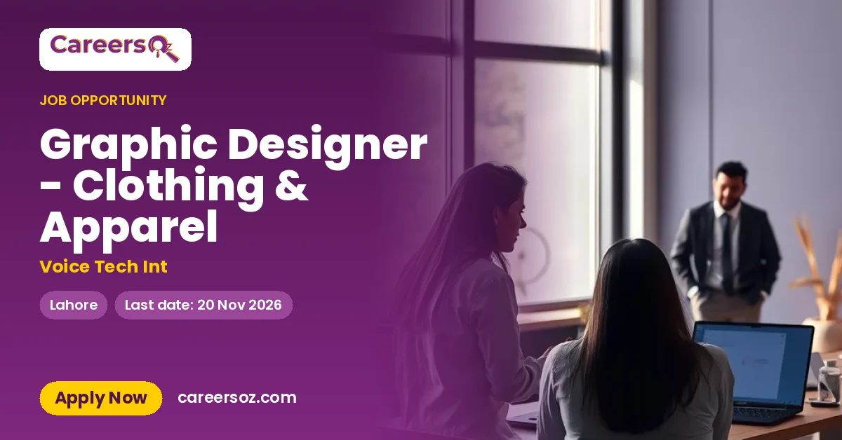 Graphic Designer - Clothing & Apparel – Voice Tech Int